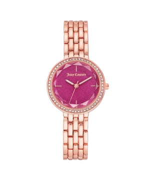 Juicy Couture Watch JC/1208HPRG
Genero: Mujer
Color principal: Oro rosa
mecanismo de relojeria: Cuarzo (bateria)
formato de la visualizacion: Analogico
La resistencia al agua: 0 ATM
Cierre del reloj: Hebilla de joyeria
Funciona: No hay ninguna funcion extra
Color de la caja: Oro rosa
material de la caja: Metal
ancho de la caja: 32
longitud de la caja: 32
reloj de ajuste: Rhinestone
Color del brazalete: Oro rosa
material del brazalete: Metal
el ancho de la cara: 8
circunferencia de la muneca: 20
entrega: Caja de relojes
Estilo: Moda
Altura de la carcasa: 8
Vidrio: Vidrio mineral
color de la esfera: Rosado
Reserva de energia: No automatico
Bezel: Ninguno
