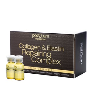 "Collageen & Elastine Herstellend Complex 12 x 3 ml
Ref. PQE05150

 
Beschrijving
Collageen & Elastine Herstellend Complex

De ideale aanvulling voor een anti-aging behandeling omdat de diep doordringende actieve ingrediënten het celmetabolisme stimuleren en de gezichtsrimpels zichtbaar helpen verminderen.

Dit product kan in een andere verpakking worden geleverd.
Inhoud
12 x 3 ml flacons
Gebruiksaanwijzing
Aanbrengen wanneer de huid een herstellende behandeling nodig heeft.
Giet de inhoud van de flacon op de handpalm en breng het in kleine dotjes aan, waarbij je je concentreert op de meest gevoelige zones.
Ingrediënten
AQUA, AQUA, PROPYLEENGLYCOL, CAMOMILA RECUTITA 10.000 GLYCERINE, AQUA, PISSEN, AMNIONVOCHT, ELASTINEAMINOZUREN, HYALURONZUUR, CELLULOSEGOM, AQUA, PROPYLEENGLYCOL, CALENDULA OFFICINALIS, PEG-40 GEHYDROGENEERDE RICINUSOLIE, 2-BROOM-2-NITROPROPAAN-1,3-DIOL, TRIETHANOLAMINE 0,300 PARFUM".