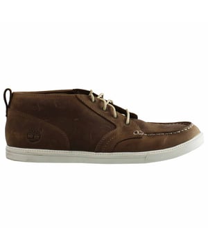 Timberland Earthkeepers Fulk Lace-Up Beige Nubuck Leather Mens Zapatos 6435a