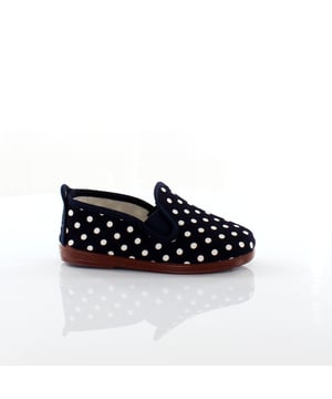 Flossy Style Gallur Unisex Espadrille Slip On Plimsolls Shoes 5556 Navy