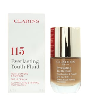 Clarins Everlasting Youth Fluid Foundation is a premium liquid foundation designed to provide flawless coverage, a radiant complexion, and anti-aging benefits. It's part of Clarins' renowned makeup collection, celebrated for its skincare-infused formulations and luxurious results. This foundation is specially formulated with Clarins' exclusive "Skin Tone Optimizing Complex," which helps restore the skin's vitality, radiance, and youthful appearance. It also contains anti-aging ingredients to promote a more youthful complexion over time. Everlasting Youth Fluid Foundation offers long-lasting coverage that stays fresh and comfortable throughout the day. It's resistant to heat, humidity, and daily wear, ensuring your makeup looks flawless. The foundation is infused with hydrating ingredients to keep the skin comfortable and prevent dryness or flakiness. It provides a comfortable, lightweight, and second-skin feel. This foundation imparts a radiant and luminous finish to your complexion, enhancing your natural glow and leaving your skin looking healthy and revitalised. Clarins typically offers a diverse range of shades to accommodate various skin tones, allowing you to find the perfect match for your complexion. While not a replacement for dedicated sunscreen, this foundation includes SPF 15 protection, providing a moderate level of defense against harmful UV rays.