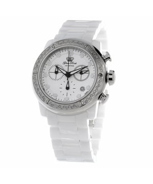 Glam Rock GR50116D - Herrenuhr Quarz aus Keramik• Material: Keramik• Glas: Saphir• Armband: Keramik• Farbe: Silber Weiß• Wasserbeständigkeit: 100 m (10 ATM)• Gehäusegröße: 42 mm