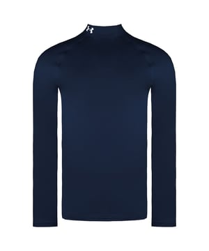 Under Armour Coldgear White Navy Infrarrof Mock Basilayer 1366269 408