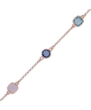 This dazzling Bracelet for Women from Orphelia  is the perfect gift to spoil yourself or a loved one. The Bracelet is made out of 925 Sterling Silver, colored Rose at Length: 18.5 cm weighing in at 2.9 grams with a Width of 0.7 cm at its widest point. The Orphelia 'Fawn' Women's 925 Sterling Silver Bracelet - Rose ZA-7410 is delivered in a stunning gift box and carries a two year warranty.