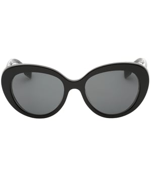 Een vleugje plezier voor je zomerdagen, maar niets ongewoons voor een Burberry-verzamelobject. Burberry zwarte zonnebril perfect voor de zomer Burberry glanzend zwart 0BE4298 397787 zonnebril, lensbreedte = 54 mm, neusbrugbreedte = 18 mm, armlengte = 140 mm, Made in Italy zonnebril, zonnebrildoos, schoonmaakdoekje en onderhoudsinstructies allemaal inbegrepen, 100% bescherming tegen UVA- en UVB-zonlicht en conform Britse norm EN 1836:2005 Burberry zwarte zonnebril 0BE4298 397787