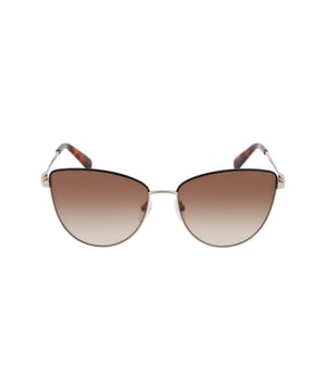 Damen-Sonnenbrillen der Farbe Golden - Longchamp LO152S-720• material: Metall• farbe: Golden• maße: 58/16/140 mm (Glasbreite / Stegbreite / Bügellänge)  UV FILTER 2