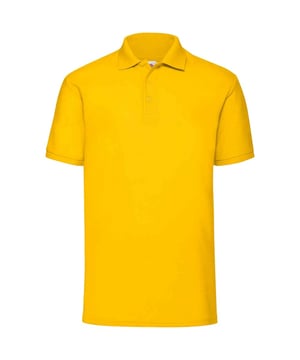 65% Polyester, 35% Katoen. Ontwerp: Eenvoudig. Halslijn: Platte gebreide kraag, Geribd, Getapet, Omgeslagen kraag. Manchet: Plat gebreid rib. Mouwtype: Korte mouwen. Hem: Tweelingnaaldsteek. Placket met 3 knopen, Onderhoudsvriendelijk, Zelfkleurige knopen, Schouder met dubbele naald. 180gsm. Duurzaamheid: Better Cotton Initiative, Oeko-Tex Standard 100 gecertificeerd, WRAP gecertificeerd..