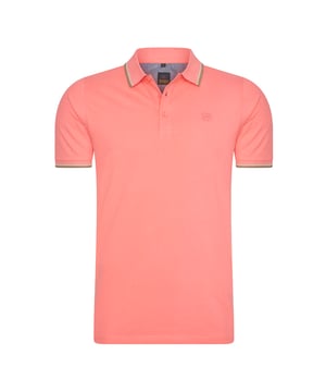Polo Mario Russo para hombre. El polo está hecho de 100% algodón y tiene un corte regular.  Marca: Mario RussoNombre del modelo: Tipped Polo EdwardCategoría: polo para hombreMateriales: algodónColor: rosa