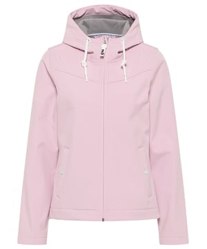 Het sportief-chique softshell jack van myMo ATHLSR begeleidt alle sportieve activiteiten. Het model is ademend en waterafstotend en scoort met een stijlvolle lengte. De behaaglijke fleece binnenkant zorgt voor behaaglijke warmte en beschermt ook op koudere dagen betrouwbaar. Bijzonder opvallend zijn de twee praktische zijzakken, de capuchon en de vele liefdevol doordachte details zoals de myMo ATHLSR-typische linten of het hartjesborduursel op de voorkant.