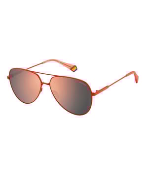 Gafas de sol unisex de color rojo - Polaroid PLD6187SC9A• material: metal• color: rojo• tamaño: 60/14/145 mm (longitud de la lente / ancho del puente / longitud de la varilla)  MULTILAYER, POLARIZED