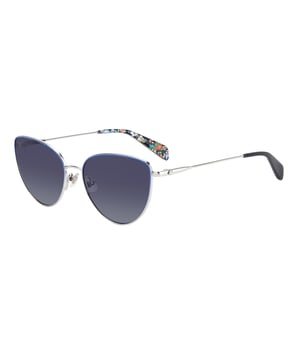 Kate Spade Vrouwen Zonnebril HAILEYGSDOHF5 - Materiaal: Metaal - Kleur frame: Blauw - Afmetingen: 55/17/140 mm (Diameter lens / Brug formaat / Lengte veren)
