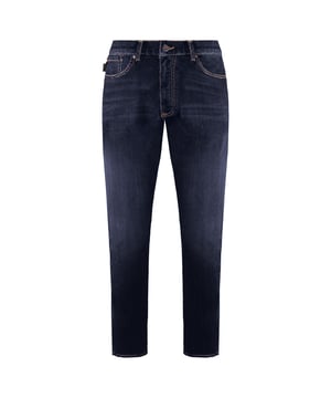 Emporio Armani Mens Extra Slim Fit Navy Blue Jeans 6Z1J10 1D0NZ 0941