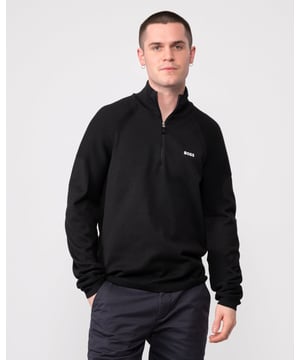 A regular-fit zip-neck logo sweater in a thermo-regulating cotton blend with structuring and perforations by BOSS Menswear.
Regular fitZip neckLong sleevesStandard length
57% Cotton, 43% Polyester
50498525
 
