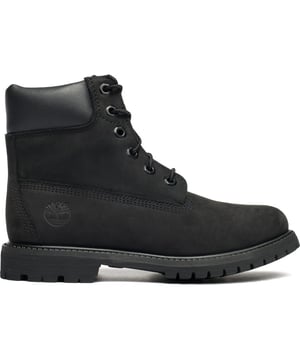 De Timberland 6” Premium boot is een geheel zwarte editie van de klassieke boot met gevoerde enkelmanchetten en het kenmerkende Timberland-merk aan de zijkant. Het waterdichte garantielabel maakt deze laarzen perfect voor ruw weer, terwijl de duurzame rubberen zool het helemaal afmaakt.