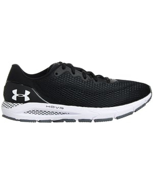 De Under Armour HOVR Sonic 4 is een high-performance hardloopschoen die is ontworpen om een combinatie van comfort, responsiviteit en stijl te leveren. Deze schoen is ontworpen met geavanceerde technologie en innovatieve functies en is perfect voor hardlopers die op zoek zijn naar optimale prestaties en ondersteuning.


De HOVR Sonic 4 heeft een strak en modern ontwerp en is zowel visueel aantrekkelijk als functioneel. Het bovenwerk is gemaakt van lichtgewicht en ademend mesh-materiaal dat zorgt voor een betere luchtstroom, zodat je voeten koel en comfortabel blijven tijdens het hardlopen. Het bovenwerk biedt ook een veilige en aanpasbare pasvorm, dankzij de anatomisch gevormde kraag en externe hielcontour.


De opvallendste eigenschap van de HOVR Sonic 4 is de tussenzool, die de HOVR dempingstechnologie van Under Armour bevat. Het UA HOVR-schuim biedt een ideale balans tussen reactievermogen en schokabsorptie, wat resulteert in een soepele en gedempte rit. Deze technologie helpt de belasting op je gewrichten en spieren te verminderen, zodat je langer en comfortabeler kunt hardlopen.


De buitenzool van de schoen is gemaakt van duurzaam rubber en biedt uitzonderlijke tractie en duurzaamheid op verschillende ondergronden. Het lamellenpatroon zorgt voor een stevige grip, zodat je zelfverzekerd en stabiel kunt lopen op zowel nat als droog terrein.


Daarnaast is de HOVR Sonic 4 voorzien van UA MapMyRun connectiviteit, zodat je je hardloopgegevens kunt bijhouden en analyseren. De schoen heeft ingebouwde sensoren die gegevens bijhouden zoals afstand, tempo en pas, die gesynchroniseerd kunnen worden met de UA MapMyRun app. Deze integratie biedt waardevolle inzichten, persoonlijke coaching en de mogelijkheid om je hardloopdoelen te stellen en te bereiken.


Met zijn combinatie van geavanceerde demping, ademend ontwerp en datatrackingmogelijkheden is de Under Armour HOVR Sonic 4 een topkeuze voor hardlopers van elk niveau. Ervaar de kracht van innovatie en geniet van je hardlooprondes met verbeterd comfort en betere prestaties in de HOVR Sonic 4.