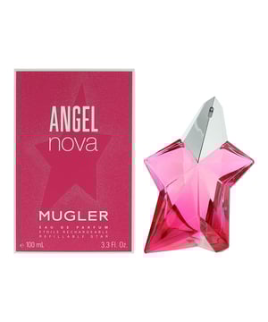 Angel Nova, launched in 2020, is an Amber Floral fragrance for women by Mugler. Created by Sonia Constant, Louise Turner and Quentin Bisch, this fragrance is perfect for Spring and Summer and is mostly worn during the day however it can be worn during the evening too. Top notes of this fragrance are Litchi and Raspberry, it has a middle note of Damask Rose and the base notes are Benzoin and Akigalawood.