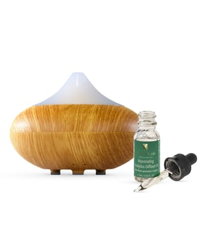 Revitalize your surroundings with our Rejuvenating Eucalyptus Diffuser Oil and Dr Botanicals Natural Wooden Aroma Diffuser Kit. The fresh aroma of Eucalyptus fills the air, offering energy and focus. Paired with the Dr Botanicals Diffuser, this kit integrates aromatherapy, light therapy, and air purification. With 7 light colors, 2 mist modes, and humidification, it creates an uplifting atmosphere. Whether you seek inspiration or wish to revitalize your space, our Eucalyptus Diffuser Oil invites you to rediscover vitality in a rejuvenating experience.
