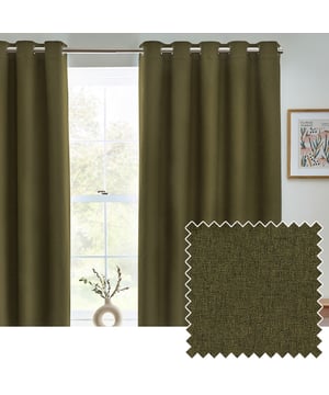 In modern fresh tones, the Dawn blackout eyelet curtains provide both functionality and effectiveness for your home. The soft-textured, temperature regulating marl effect fabric not only keeps out the light, but also ensures your home is cool in summer and warm in winter.