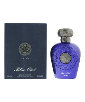 Blue Oud, launched in 2018, is an Amber Woody fragrance for both men and women by Lattafa Perfumes. Perfect all year round, this fragrance can be worn both day and night. Top notes of this fragrance are Agarwood (Oud), Black Pepper, Apple and Bergamot. Middle notes of this fragrance are Fruits, Musk, Saffron, Sage and Jasmine with base notes of Ambergris, Sandalwood and Guaiac Wood.