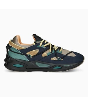 Puma X Market TRC Blaze Lace-Up Black Synthetic Mens Entrenadores 388654 02