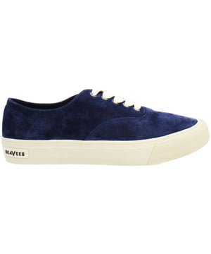 Zapatos de hombre Seavees Legend X con cordones en azul de gamuza LEGEND ZAPATILLA X_NV AZUL GAMUZA