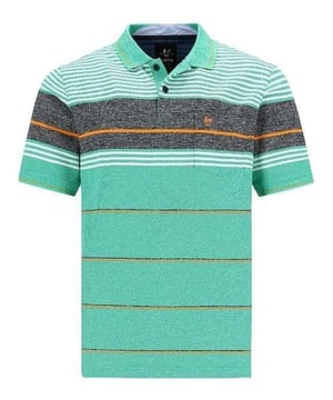 Entdecken Sie das ultimative Poloshirt für Herren von Hajo, das Stil und Komfort perfekt vereint. Mit einem klassischen Polokragen und einer praktischen Knopfleiste strahlt dieses Shirt zeitlose Eleganz aus. Der kleine Logostick auf der Brust setzt einen dezenten, aber wirkungsvollen Akzent. Die elastischen Armabschlüsse sorgen für eine optimale Passform und Bewegungsfreiheit. Hergestellt aus hochwertigen Materialien, bietet dieses Poloshirt ein unvergleichliches Tragegefühl und herausragende Langlebigkeit. Ideal für jeden Anlass, sei es im Büro, in der Freizeit oder bei sportlichen Aktivitäten. Das Hajo Poloshirt ist die perfekte Wahl für den modebewussten Mann, der Wert auf Qualität und Stil legt.