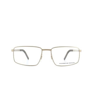 Las monturas de gafas Porsche Design P8314 D Light Gold 55mm son otro diseño técnicamente soberbio y enginereed que tiene una montura de metal en un estilo rectangular y están diseñadas para hombres