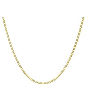 9K (375) Yellow Gold: 4gr; # Dimension: 46cm x 0.27cm