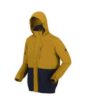 De Feelding heren waterdichte en ademende jas van Regatta, biedt bescherming en stijl in zacht weer. De herenjas is gemaakt van Isotex 5000 en heeft getapete naden voor maximale bescherming tegen regen. Het is ademend om je onderweg fris te houden. Met verborgen capuchon en meerdere zakken. Materiaal: 100% Polyester. Ref: RMW344D4A.