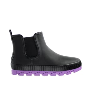 Sperry Torrent Chelsea Slip-On Black Synthetic Womens Boots STS86950