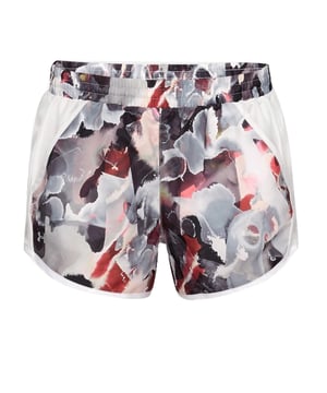 Under Armour Stretch Taille Aop Fly-by Perforated Womens Shorts 1297126 805
