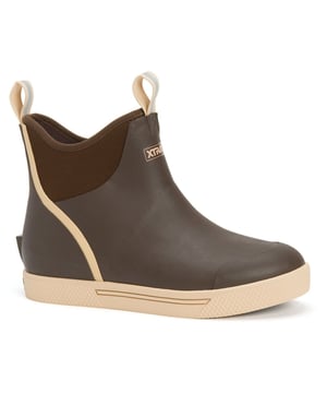 The commercial grade version of the Ankle Deck Boot with a wider fit for superior comfort. With a durable upper, an EVA/PU insole for comfort and an oil resistant, SRC-rated outsole for the best traction available.