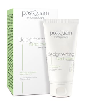 CREMA DE MANOS despigmentante con colágeno:
Mantén unas manos perfectas sin manchas, sin arrugas,
hidratadas, protege de la sequedad y de las agresiones
externas, dejándolas lisas, tersas, suaves y con un aspecto
más joven. Principales componentes: Vitamina A, Vitamina E,
Colágeno marino y Lumiskin.