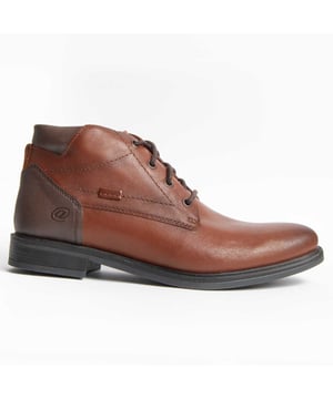 Purapiel, 10 years warranty. Men's boot. Manufactured in 100% natural leather free of Chrome VI. High quality materials. Non-slip rubber sole. Waterproof membrane. Padded insole. Manufactured by other brands for our brand. Approximate measurements: 10 cm high cane and 8 cm wide cane.
