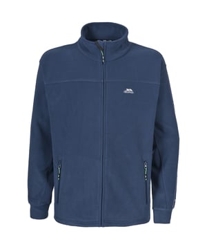 Herren-Fleecejacke. 300 g/m² Airtrap-Fleece, das die Körperwärme einschließt und speichert. Gestepptes Fleece. 2 Reißverschlusstaschen. Kordelzug am Saum. Durchgehender Reißverschluss. 100% Polyester-Velours-Fleece.