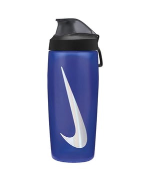 Materiaal: Plastic. BPA-vrij, duurzaam, flexibel, stevig. Ontwerp: Contrastdetail, Ergonomisch, Patroon, Swoosh. Klapdeksel, verborgen handvat, lekvrij, tuit met pofventiel, siliconen handvat, morsbestendig deksel. Inhoud: 532ml. Let op: Niet geschikt voor hete vloeistoffen. Herbruikbaar.