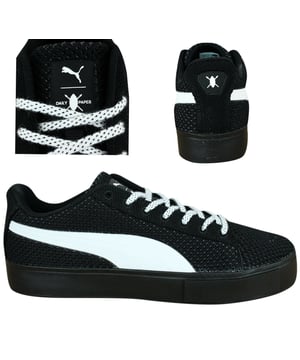 Puma x Daily Paper encaje Blanco blanco Lo textil Trainers de hombre 363457 01 B77d