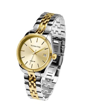 Our exquisite stainless steel watches are precisely crafted and made to last. With unparalleled corrosion resistance and durability, they promise to accompany you in every moment. Each watch is characterized by a unique design that features a sun pattern dial. In addition to their aesthetic appeal, these timepieces also offer practicality with a calendar function that simplifies your everyday life. Choose from four fashionable colors to effortlessly accentuate your style. And with our commitment to quality customer service, including a worry-free warranty period, you can buy with confidence because we've got your back. Lift your wrist game with our watches, where craftsmanship meets functionality in every tick.

Material

Case material: Eco-friendly copper Dimensions: Case 32 mm Dial 27 mm Bracelet 16-14 mm (Length of upper and lower bracelet: 85 mm each)

Bracelet material: 5 full light 304 solid steel bracelets with double butterfly clasps.

Dial: OPT1&2 sunray pattern / OPT3&4 river scallops.

Movement: Caliber GM12 (three-year battery)
