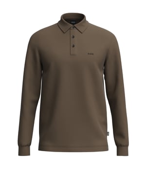 Boss Pado 30 Long Sleeved Polo in Open Green
This regular-fit long-sleeved polo shirt from BOSS Menswear is made from 100% organic cotton, making it a sustainable and ethical choice. The soft and breathable fabric is perfect for everyday wear, and the flat-knit collar and three-button placket give it a classic look. The long sleeves and standard length make it suitable for both formal and informal occasions.
&nbsp;
This polo is part of the BETTER BOSS range, which uses at least 60% better raw materials than conventional products. The organic cotton used in this polo is grown without the use of synthetic fertilizers, pesticides, or genetically modified seeds. This makes it a more sustainable choice that is better for the environment.
&nbsp;
The Boss Pado 30 Long Sleeved Polo in open green is a stylish and comfortable polo shirt that is perfect for any occasion. It is made from sustainable materials and is a great choice for men who are looking for a high-quality, ethical polo.
&nbsp;
Here are some additional details about the product:

Regular fit
Flat-knit collar
Three-button placket
Long sleeves
Standard length
Made from 100% organic cotton
Style -&nbsp;50468392