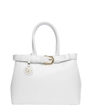 Bolsos  
100% cuero de vaca  
Cierre magnético superior  
Bolsa interna con cremallera  
Dos compartimentos  
Dimensiones: 22x31x10.5 cm  
Mango: 37 cm  
Correa de hombro: 120 cm  