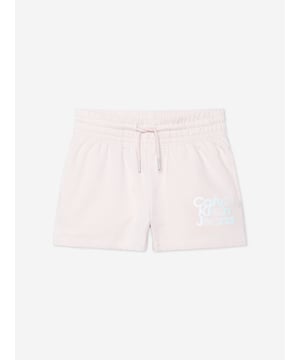 Introducing the Girls Gradient Hero Logo Shorts by Calvin Klein Jeans, an essential addition to your little girl's fashion repertoire. This pink creation isn't just a pair of shorts, it‚ a fashion statement. Key features include: Chic Design: The tasteful gradient hero logo design adds a pop of fun to these shorts, making them distinct and unforgettable. Supreme Comfort: Crafted from premium fabric, these shorts ensure your princess is comfortable and unfettered in her daily adventures. Make a Style Statement: Upgrade your girl's wardrobe with these stylish pink shorts from a renowned designer brand - Calvin Klein. Shop now and let her flaunt her fashion-forward attire with confidence.