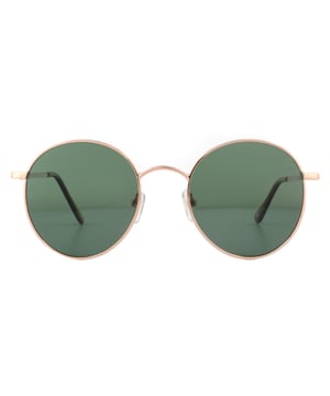 Montana Sunglasses MP85 B Pink Gold G15 Green Polarized are a lightweight, round style frame which are designed with all day comfort in mind. The durable metal frame, adjustable nose pads and Plastic temple tips means these sunglasses will suit a variety of face shapes and sizes