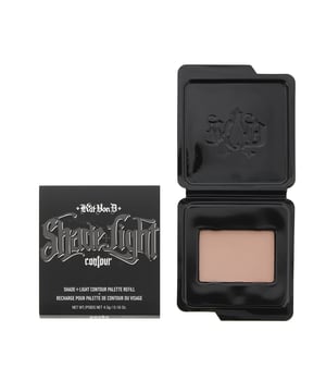 KVD Shade & Light Refill Pan Powder Contour is a versatile and highly pigmented contour powder designed to enhance your facial features and create dimension. This contour powder is available in a range of shades carefully curated to suit various skin tones. The shades are specifically designed to mimic natural shadow and light, allowing you to sculpt and define your facial features with precision. The palette includes both cool and warm tones, enabling you to customise your contouring according to your preferences and desired effect. The formula of the KVD Shade & Light Refill Pan Powder Contour is finely milled, resulting in a smooth and blendable texture. The powder effortlessly glides onto the skin, allowing for seamless application and creating a natural-looking contour. It is buildable, so you can achieve a subtle everyday look or intensify the contour for more dramatic effects. The highly pigmented nature of this contour powder ensures excellent colour payoff. It allows you to sculpt and shape your face by creating shadows and highlights in the desired areas, such as the cheekbones, nose, and jawline. The powder seamlessly blends into the skin for a seamless and professional-looking finish.  The KVD Shade & Light Refill Pan Powder Contour is known for its long-lasting formula, providing all-day wear without fading or transferring. It is also resistant to creasing, ensuring that your contour stays in place, even in humid conditions.
