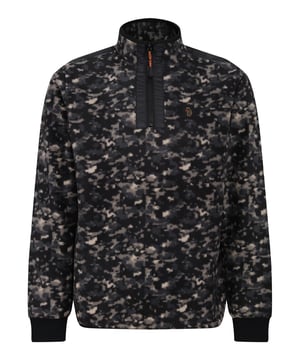 LUKE takes inspiration from traditional outdoorwear with this digi camo printed fleece. It is detailed with ripstop panelling and is cut from sherpa fleece ensuring a cool but cosy addition to your everyday wardrobe. It features a quarter zip and is complete with the brand's iconic lion head woven badge on the left chest and the Gran Paradiso woven badge on the right sleeve. Iconic LUKE BLACK, GOLD, RED lion head woven badge. Iconic LUKE tri-colour trim tape. Gran Paradiso woven badge on right sleeve. Digi camo fleece. Ripstop shoulder panels and the panels either side of the quarter zip. Ribbed cuffs. Bungee cord zip puller.