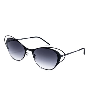 Gafas de sol de mujer de color negro - Italia Independent 0219-009-071• material: metal• color: negro• tamaño: 52/20/140 mm (longitud de la lente / ancho del puente / longitud de la varilla)  