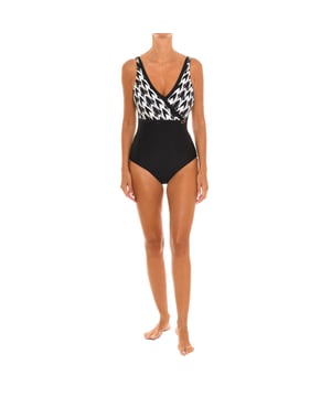 Badeanzug mit V-Ausschnitt EB1012C für Frauen.

 Er verfügt über einen V-Ausschnitt auf der Vorderseite, der eine feminine und elegante Silhouette schafft.
 Mit Cups zur Unterstützung und Verstärkung der Brust.
 Vollständig gefüttert.
 Mit verstellbaren Trägern, mit denen Sie die Passform und den Umfang individuell anpassen können.
 Auf der Rückseite hat er einen V-Ausschnitt, der einen Teil des Rückens freilässt.
 Dieser Teleno-Badeanzug ist eine attraktive und vielseitige Option für den Strand, den Pool oder andere Wasseraktivitäten.
 Sein elegantes und feminines Design macht ihn zu einem geeigneten Kleidungsstück sowohl für einen Tag am Strand als auch für formellere Anlässe oder Situationen.
 Zusammensetzung: Außen: 82% Polyamid, 18% Elasthan.
 Innenfutter: 92% Polyester, 8% Elastan.
 Körbchen: 100% Polyester
 Pflege:
Handwäsche bei maximal 30º.
 Nicht in den Trockner geben.
 Kein Bleichmittel verwenden.
 Nicht bügeln.
 Nicht chemisch reinigen.
 Nicht auspressen.