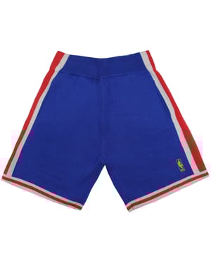 Mitchell & ness x clot nba cortos de punto Filadelfia 76ers pantalón