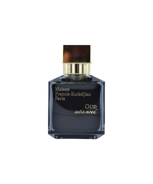 Oud Satin Mood by Maison Francis Kurkdjian is an Oriental Woody fragrance for women and men. Launched in 2015, this fragrance is perfect for the colder seasons and is best suited for night wear. Encased in a classic sleek bottle, it exudes opulence, mystery, and sensuality.
The fragrance opens with the luxurious floral elegance of Bulgarian rose and violet, enhanced by a delicate hint of strawberry, adding a soft fruity nuance. At its heart, the deep and romantic essence of Turkish rose blooms, adding richness and warmth. The base unfolds into a decadent blend of agarwood (oud), vanilla, amber, benzoin, cedar, and caramel, creating a smooth, resinous, and enveloping trail that lingers beautifully on the skin.
Ideal for those who appreciate deep, velvety, and refined fragrances, Oud Satin Mood offers an enchanting aura of sophistication, making it a statement scent for evening occasions.

Top Notes: Bulgarian Rose, Violet, Strawberry.
Middle Notes: Turkish Rose.
Base Notes: Agarwood (Oud), Vanilla, Amber, Benzoin, Cedar, Caramel.

How to Apply:
Apply it to your body's warmest points, such as the crease of your elbows and wrists, to intensify the longevity of the fragrance.
Avoid rubbing after application, as this will reduce the longevity of the fragrance.
For wrist application, apply the fragrance after hand washing.