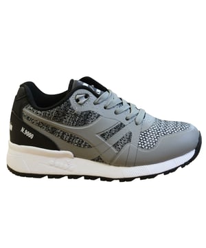 Diadora N9000 Moderna herentrainers grijs lace up unisex schoenen 75073