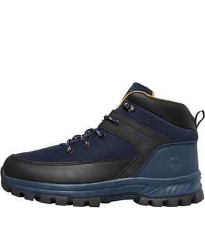 Product Detail:
Henleys mid profile lace up boots.
Branding to the tongue and side.
Synthetic and textile upper.
Textile lining.
Lace fastening.
Padded ankle and tongue.
Heel pull.
Grippy rubber sole.